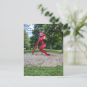 Carte Postale Burlington, Iowa Red Slide (Debout devant)