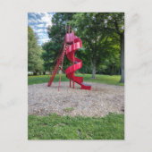 Carte Postale Burlington, Iowa Red Slide (Devant)