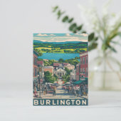 Carte Postale Burlington, Vermont (Debout devant)