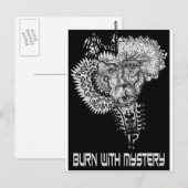 Carte Postale Burn with mystery (Devant / Derrière)