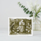 Carte Postale Burne-Jones La chanson d'amour CC0791 Pre-Raphaeli (Debout devant)