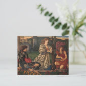 Carte Postale Burne-Jones La chanson d'amour CC0793 Pre-Raphaeli (Debout devant)