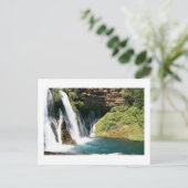 Carte Postale Burney Falls, Californie (Debout devant)