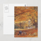 Carte Postale Burnham Beeches - Birket Foster (Devant / Derrière)