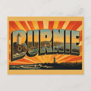 Carte Postale Burnie Tasmanie Australie Ville portuaire côtière