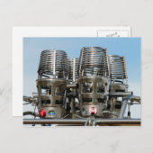 Carte postale Burns à air chaud (Devant / Derrière)