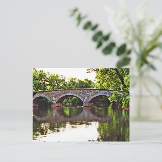 Carte Postale Burnside Bridge Antietam (Debout devant)