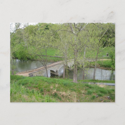 Carte Postale Burnside's Bridge, Antietam Creek, Sharpsburg, MD (Devant)