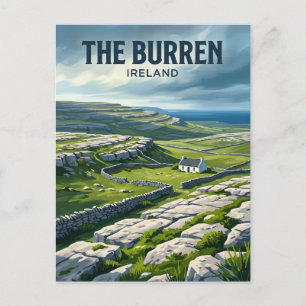 Carte Postale Burren Irlande