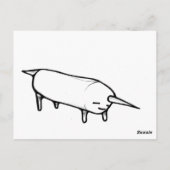 Carte Postale burrito licorn ! (Dos)