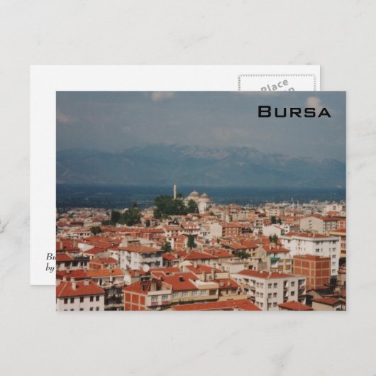 Carte Postale Bursa (Devant / Derrière)