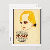 Carte Postale Burton Rice pour le film "Chaussures", 1916 (Devant / Derrière)