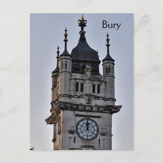 Carte postale Bury (Devant)