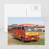 Carte Postale Bus (Devant / Derrière)