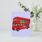 Carte Postale Bus à deux étages (Debout devant)