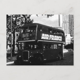 Carte Postale Bus à impériale vintage d'Angleterre Londres