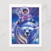 Carte Postale Bus à ours polaire (Devant)