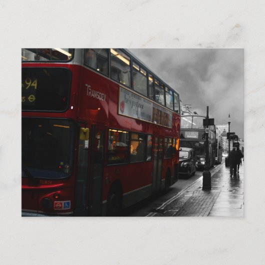 Carte Postale Bus de Londres (Devant)