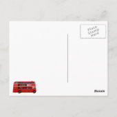 Carte Postale Bus de Londres (Dos)
