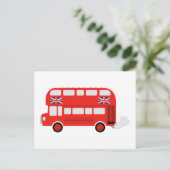 Carte Postale Bus de Londres (Debout devant)