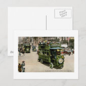 Carte Postale Bus Double Deck, New York (Devant / Derrière)