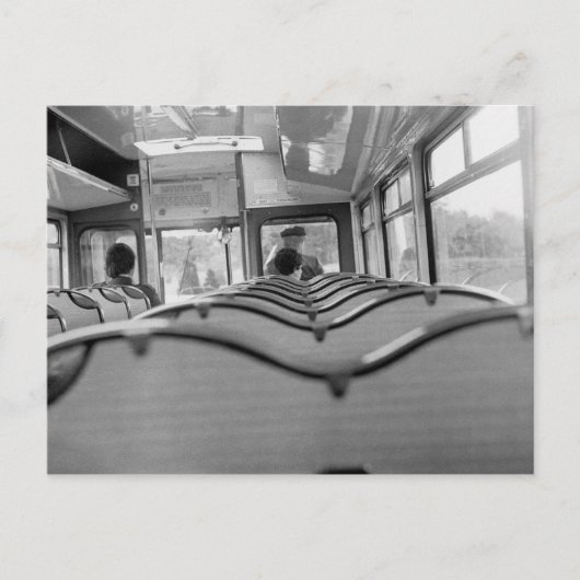 Carte Postale Bus intérieur (fin des années 1970) (Devant)