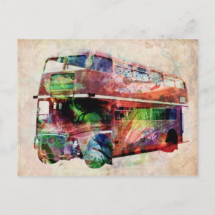 Carte Postale Bus rouge de Londres