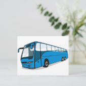 Carte Postale bus tour transport (Debout devant)