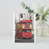 Carte Postale Bus vintage de Londres (Debout devant)
