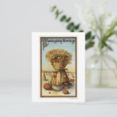 Carte Postale Bushel de Hay et Scythe (Debout devant)