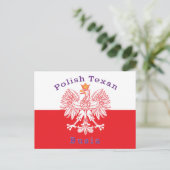 Carte Postale Busia Texane Polonaise (Debout devant)