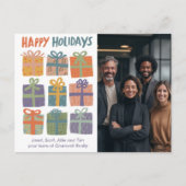 Carte Postale Business Corporate Christmas Holiday CUSTOM Photo (Devant)