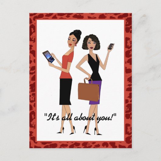 Carte Postale "Business Divas" (Devant)