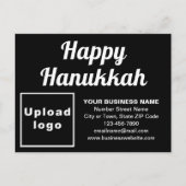 Carte postale Business Hanoukka Black Holiday (Devant)
