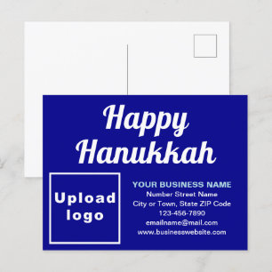 Carte postale Business Hanoukka Blue Holiday