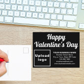 Carte postale Business Valentine Black Holiday