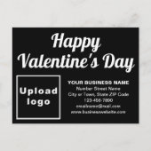 Carte postale Business Valentine Black Holiday (Devant)