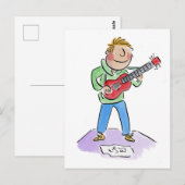 Carte Postale Busker (Devant / Derrière)