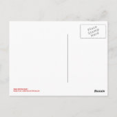 Carte postale Busker Birthday (Dos)