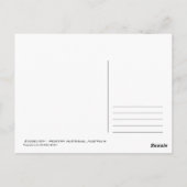 Carte Postale Busselton (Dos)