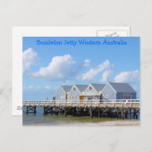 Carte Postale Busselton Jetty Australie occidentale (Devant / Derrière)