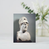 Carte Postale Bust of Pericles copie d'un original grec (Debout devant)
