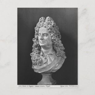Carte Postale Buste d'Antoine Coypel
