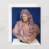 Carte Postale Buste de Jean Baptiste Lully (Devant / Derrière)