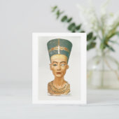 Carte Postale Buste de la Reine Nefertiti, vue de face, du (Debout devant)