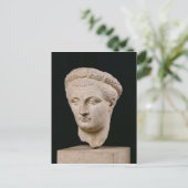 Carte Postale Buste de l'empereur Claudius de Thasos (Debout devant)