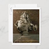 Carte Postale Buste de portrait de Louis XIV (1638-1715), 1665,  (Devant / Derrière)