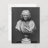 Carte Postale Buste de Voltaire (Devant / Derrière)