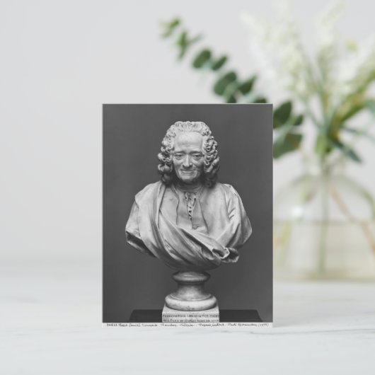 Carte Postale Buste de Voltaire (Debout devant)