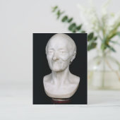 Carte Postale Buste de Voltaire sans sa perruque, 1778 (Debout devant)